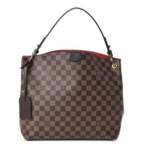 lv graceful pm damier ebene|louis vuitton graceful pm reviews.